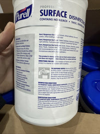 pallet 40 cases 240 bottles of PURELL Professional Surface Disinfecting Wipes