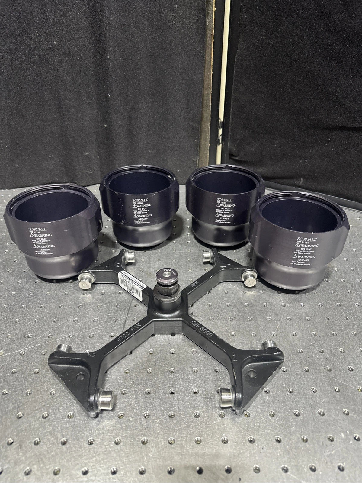 Sorvall, SH-3000 Swinging Bucket Rotor With X4 Buckets 11788