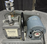 Precision Vacuum Pump, Model D25, HP 1/3, 115v, PH 1A6.40, Rpm 1725, 60hz