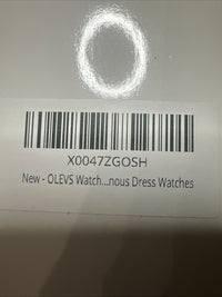 OLEVS Men Watch Mechanical Skeleton, Moon Phase, Silver Face, Gold/Silver Band