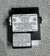(Circuits 1, 2 & 3) Adj. Haworth Duplex Receptacle - Fits Most Haworth Cubicles