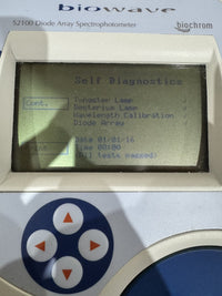 Biochrom WPA Biowave S2100 Diode Array Spectrophotometer