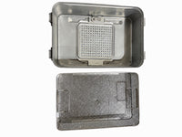 V. Mueller Genesis Sterilization Container 19x12x5 Tray Basket Case