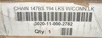 NEW REGINA 147BS CHAIN 16B 3020-11-000-2782 194 LINKS W/ CONN LINKS 147BS/1008