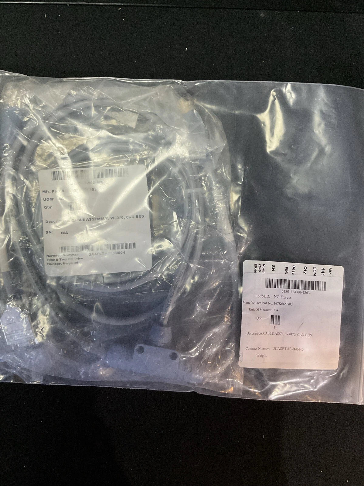 TURCK 167K065G03 U2-12884 CABLE ASSEMBLY