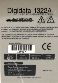Axon Instruments Digidata 1322A 16-Bit Data Acquisition System w/ Rack Ears