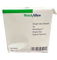 Welch Allyn 59010 KleenSpec Sheath Specula Disposable 100/Box NEW