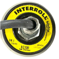 Interroll EC100 Motorized Conveyor Roller 24VDC 24:1 MDR 19.5”
