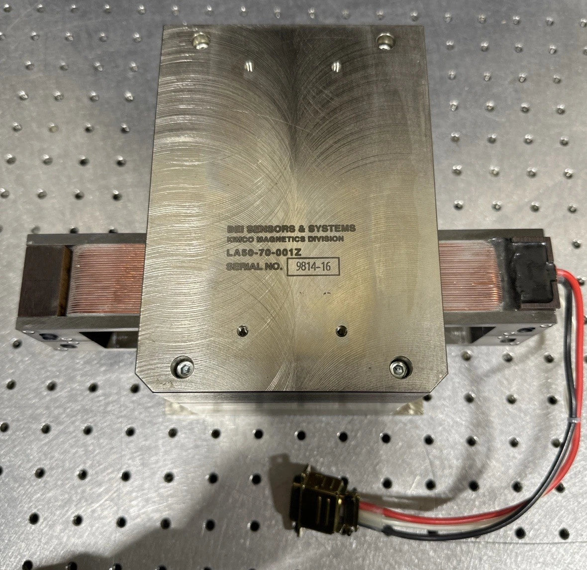 Kulicke & Soffa 8060 Linear Voice Coil Actuator Assembly LA50-70-001Z BEI Sensor