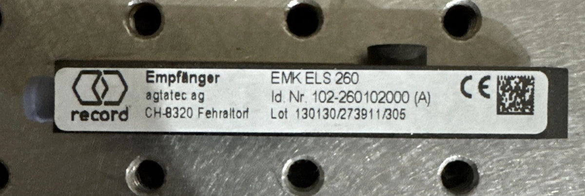 Record EMK ELS 260 Receiver 102-260102000 Record