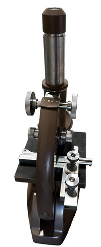 Vintage Swift Monocular Compound Microscope w/ Wood Case 4x 10x 40x Objectives