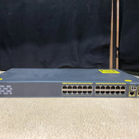 Cisco Catalyst 2960 WS-C2960-24TC-L 24 Port Fast PoE Ethernet Switch