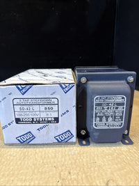 Todd Systems 3 Tap Stepdown Autotransformer SD-42 L 850 Max VA