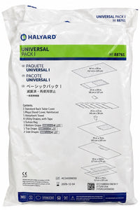Halyard Universal Pack I 88761 Drape Pack Case of 5