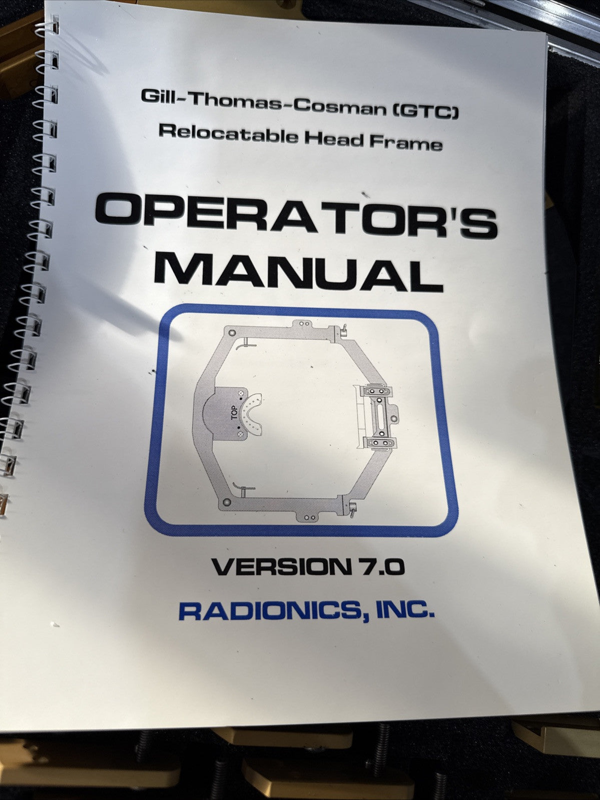 Radionics GTC Relocatable Head Frame Version 7.0 With Case