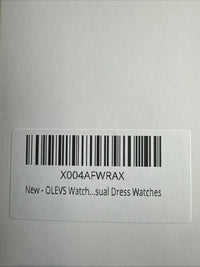 OLEVS Watches Men Waterproof Luxury Big Face Watch All Black Band Blue Face