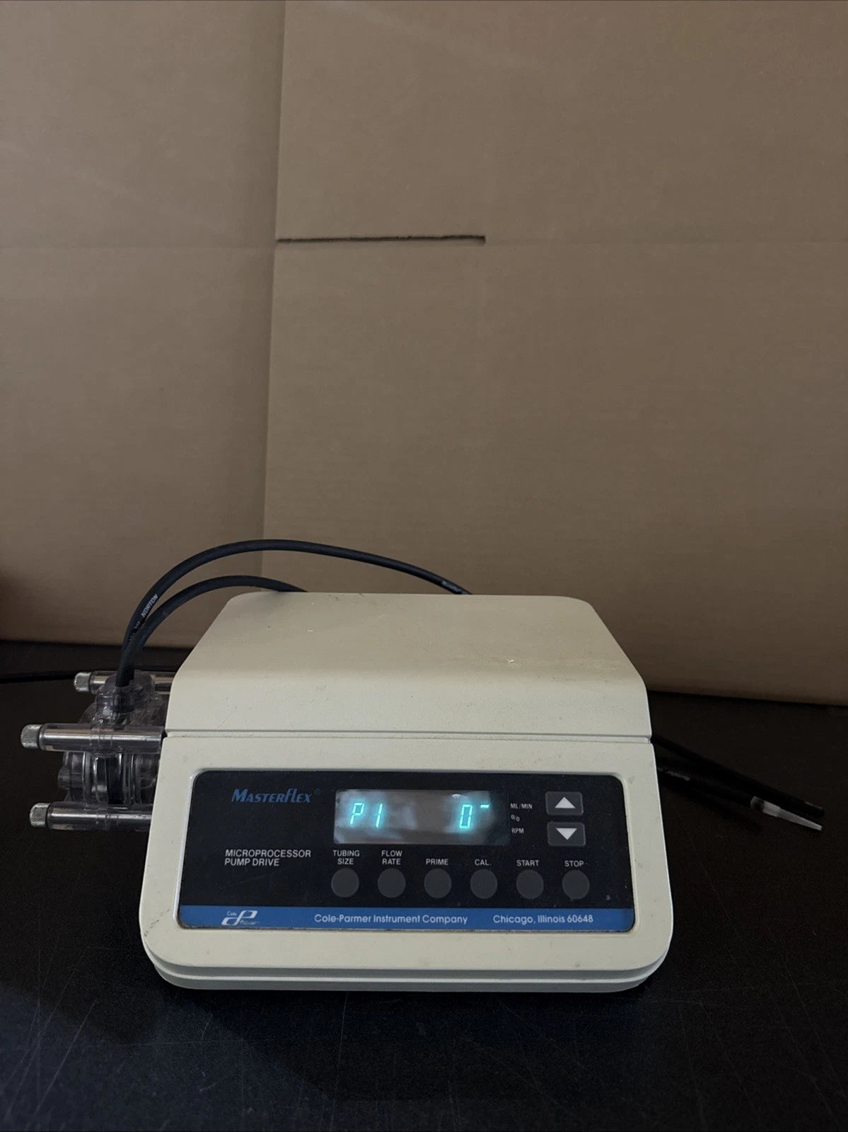 Cole Parmer Model 7524-00 Masterflex Microprocessor Pump Drive