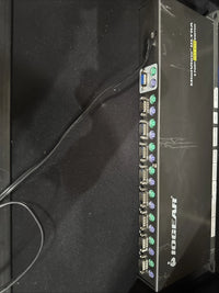 IOGEAR GCS138 KVM Switch VGA, PS/2 for 1-Console to 8-Computers w/Power Adapter