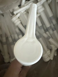 (Lot of 50) 1 Gallon White Pump Dispenser 38/400 Heavy Duty Ribbed Unlined