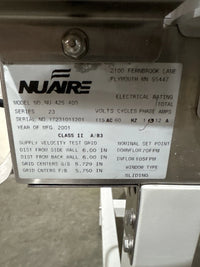 Nuaire NU-425-400 Class II Type B3 Laminar Flow Cabient NSF49