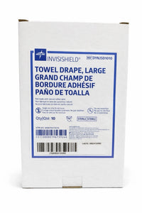 Medline InvisiShield Large Towel Drape – Adhesive Border – Sterile – Lot Of 40
