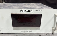 MKS Baratron PDR-3 PS/DVM Pressure Meter Vacuum Gauge Controller For Parts