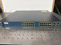 Cisco WS-C3560G-24PS-S 3560G 24 Port PoE Gigabit Switch