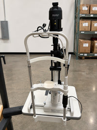Optometry Exam Lane Topcon SL-3E Slit Lamp Shin-Nippon BR-10 Haag-Streit H-03