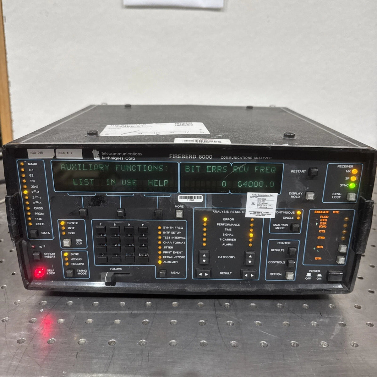 TTC FIREBERD 6000 communication analyzer