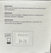 3M 604 Reusable Respirator Exhalation Valve Filter 6000 Series Box of 6 Exp 2026