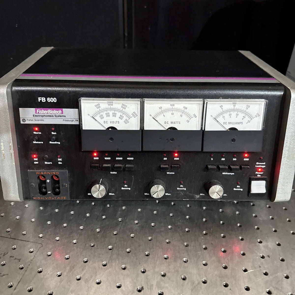Fishers Biotech FB 600 Electrophoresis System