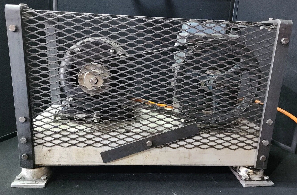 Welch DuoSeal 1400 Belt Drive Rotary Vane Dual Stage Mechanical Vacuum Pump