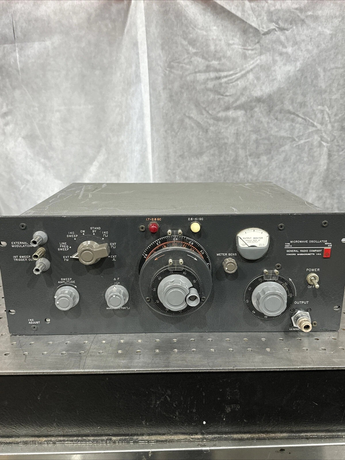 General Radio company type 1360-A Microwave Oscillator