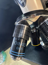 Swift Nine Sixty Series Monocular Microscope w/ DIN4, DIN10, DIN40 Objectives