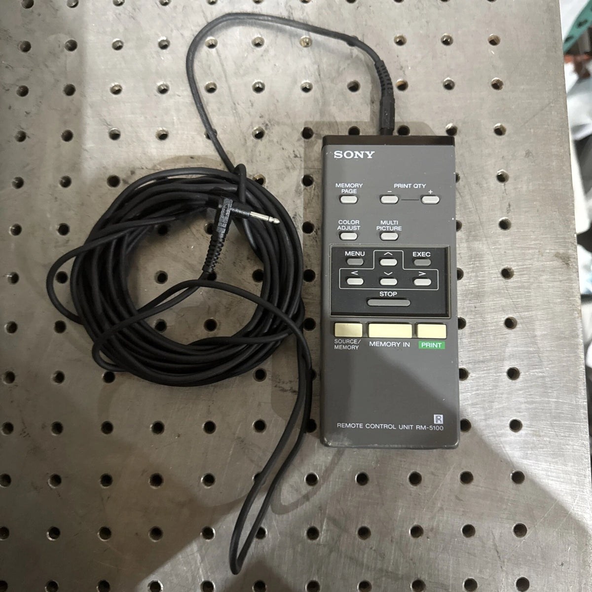 Sony RM-5100 videoprinter remote control ,fur sony videoprinter