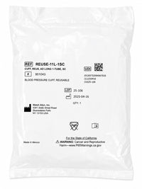 Welch Allyn FlexiPort Adult Long 11L Blood Pressure Cuff REUSE-11L-1SC 1-Tube