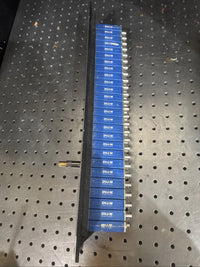 26x DVJ-W 75 Ohm Dual Video Jack Patchbay Rack Mount 0A0614K