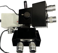 Bausch & Lomb Balplan Dual Viewing Microscope 31-32-16 Illuminator No Objectives