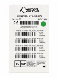 United Ortho OA Novel OTS Medial Knee Brace Right Medium 301261-05 New Open Box
