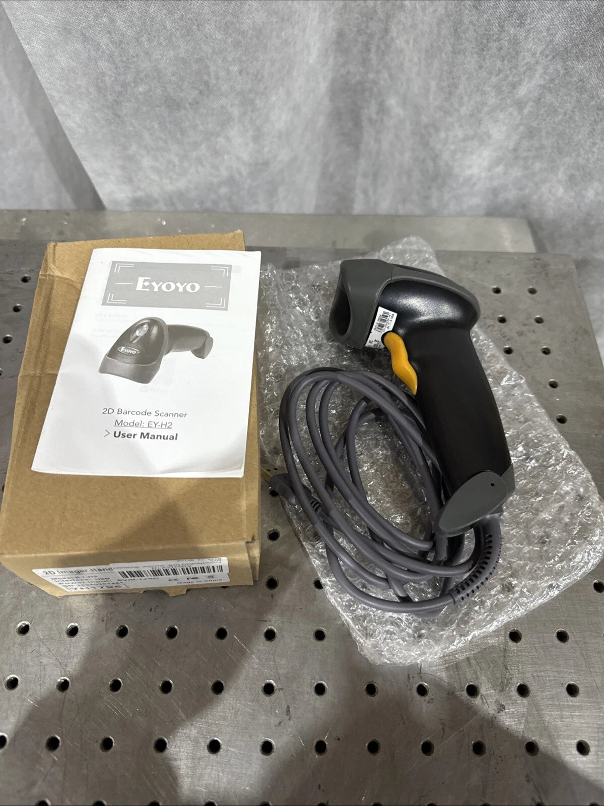 Eyoyo EY-H2 Handheld USB Barcode Scanner 2D QR Code Bar Code Scanner