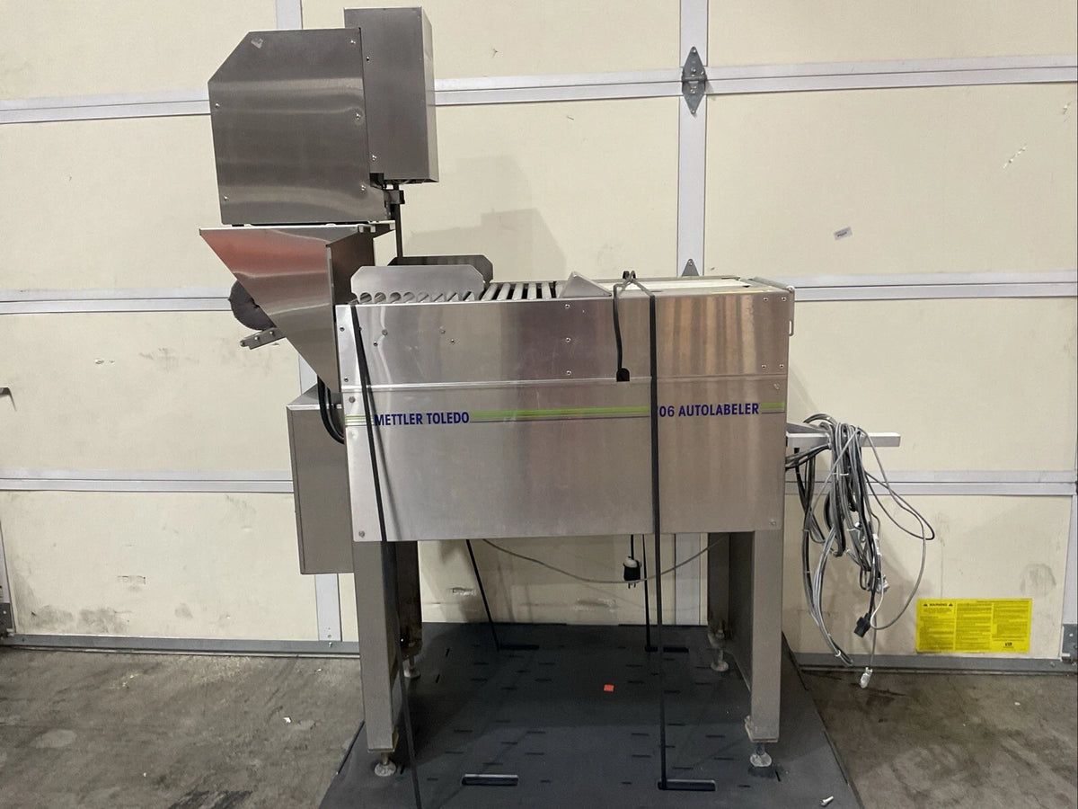 Mettler Toledo 706 Inline Auto Labeler Scale Food Packing Conveyor Equipment