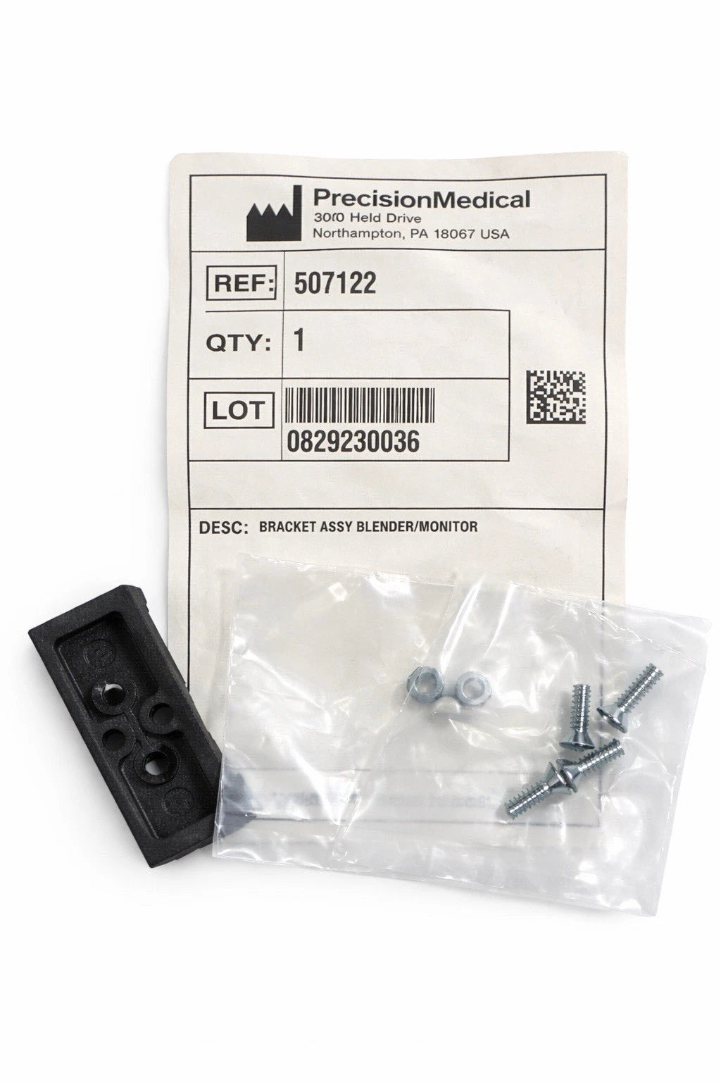 Precision Medical 507122 Bracket Assembly Blender/Monitor Mount – NEW