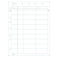 Medline Centurion Patient Chart Label LSL286 Secondary Sheet Laser 1000 (4@250)