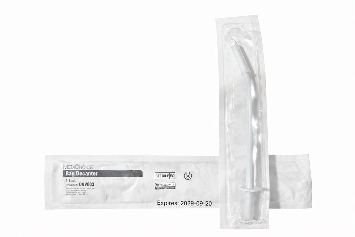 MediChoice Bag Decanter DDV003 Sterile EO Single-Use Exp 09/2029