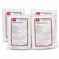 Lot of 4 Medline DYND70670 Vaginal Prep Tray Kit Exp 11/2025