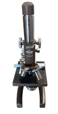 Vintage Swift Monocular Compound Microscope w/ Wood Case 4x 10x 40x Objectives