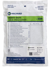Halyard 42309 Heavy Duty Back Table Cover Sterile 70x110 Case of 15