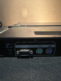 Black Box ServTray Complete 17" LCD 16-Port KVM Switch Module KVT202A-R2