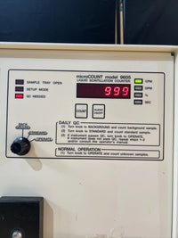 Tri Med Microcount Model 9605 Liquid Scintillation counter