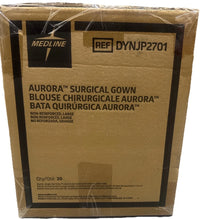 Medline Aurora Surgical Gown – REF: DYNJP2701 (Large, Non-Reinforced) – Qty 30￼